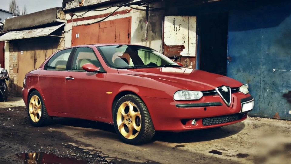 Alfa Romeo 156 2.5 v6 красуня Орнелла
