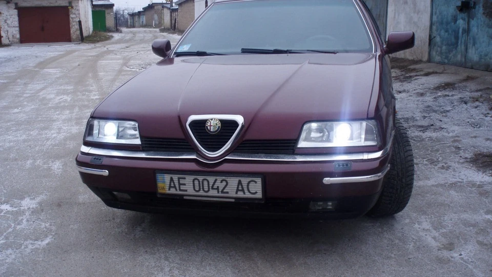 Alfa Romeo 164 Бордовий металік 3.0 V6 5