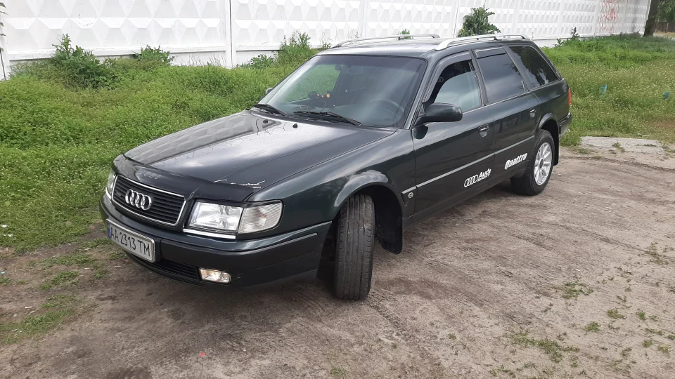 Audi 100 Avant Зелена бестія 3