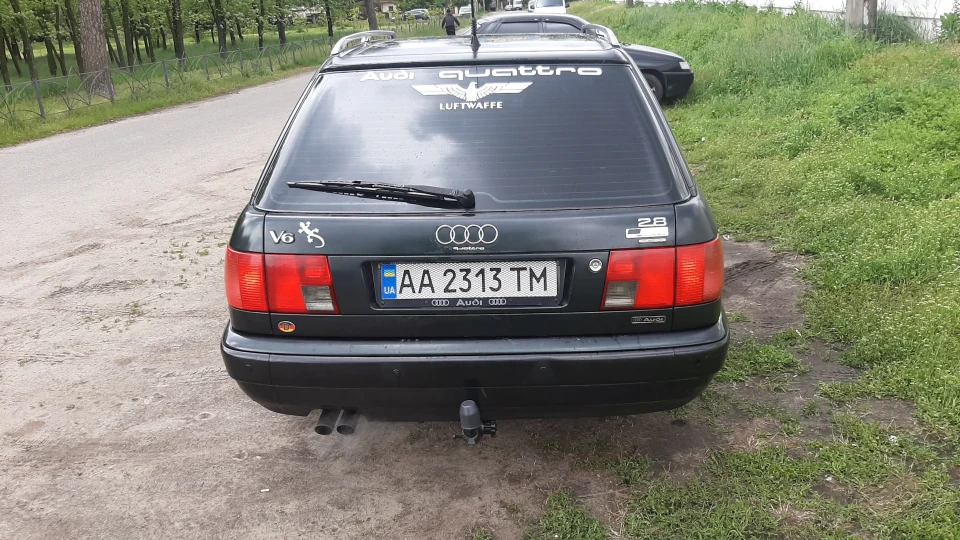 Audi 100 Avant Зелена бестія 4