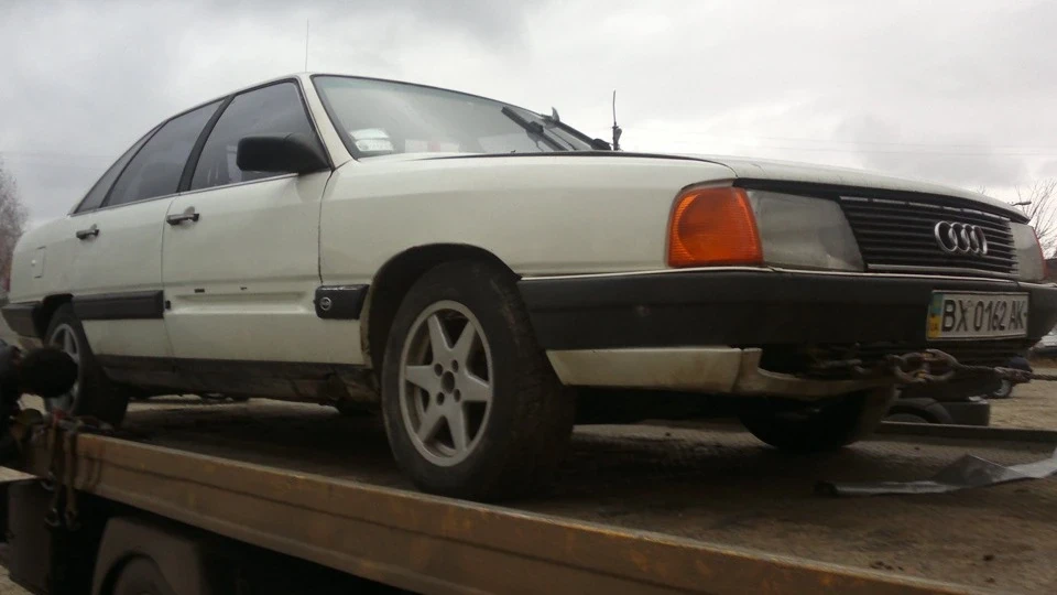 Audi 100 2 по 50 в один посуд 2