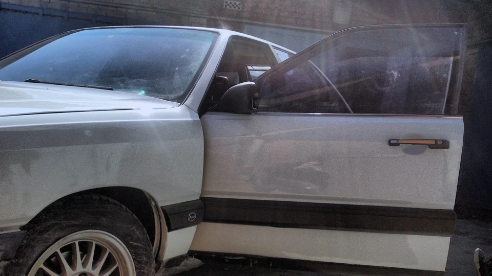 Audi 100 2 по 50 в один посуд 4
