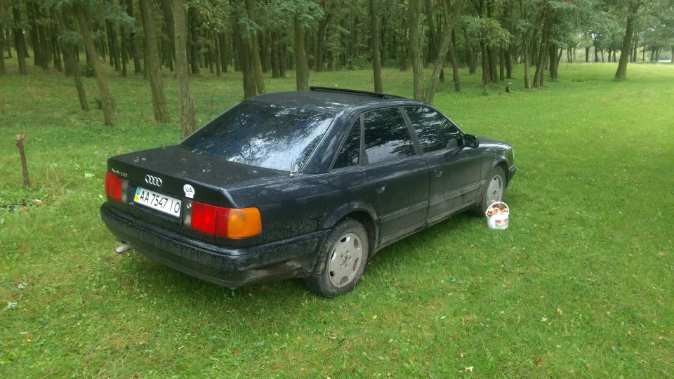 Audi 100 Німецький танк 3