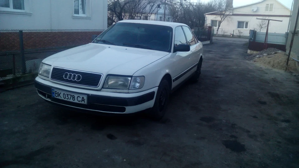 Audi 100 Знову Білий