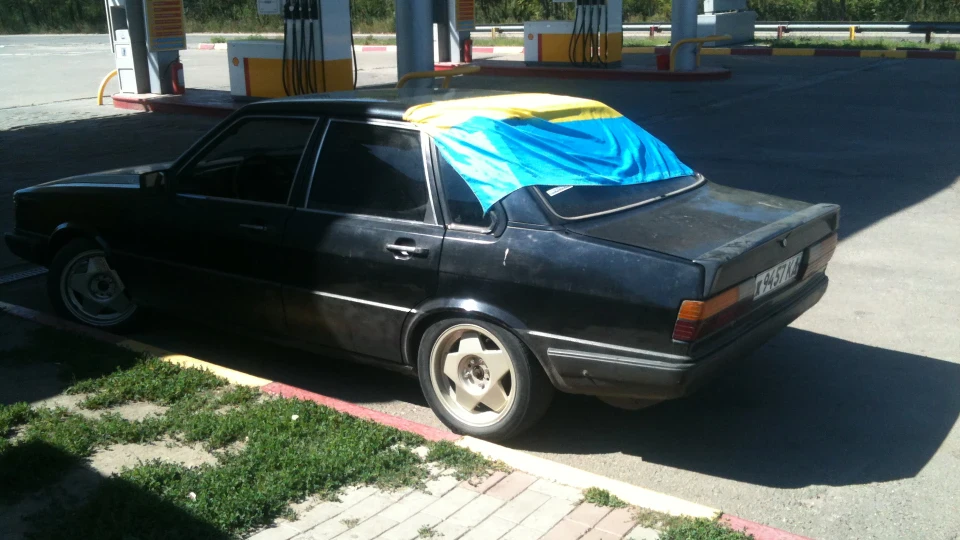 Audi 80 1.8т Чорна Мразь 2
