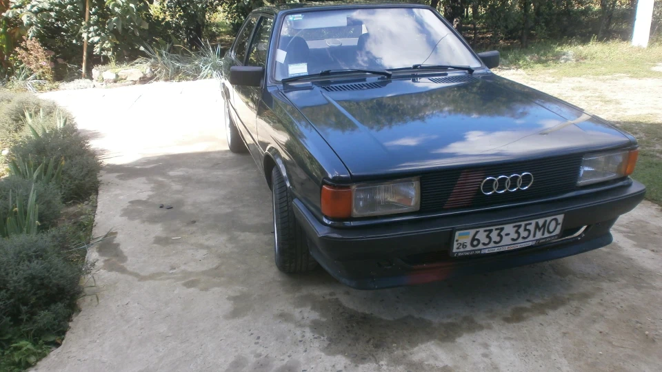 Audi 80 2 door black 3