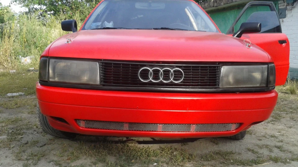 Audi 80 Audi RED MATT 3