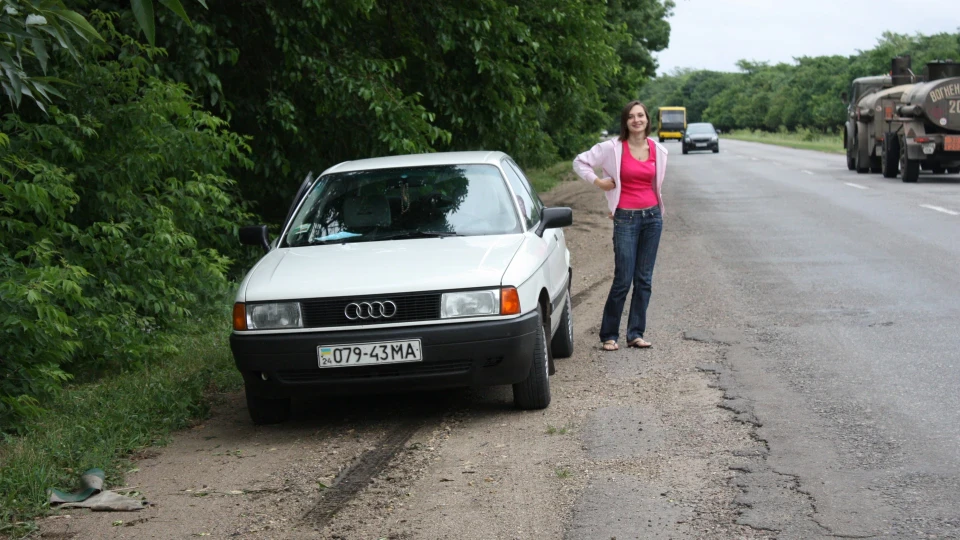 Audi 80 Блондиночка 3