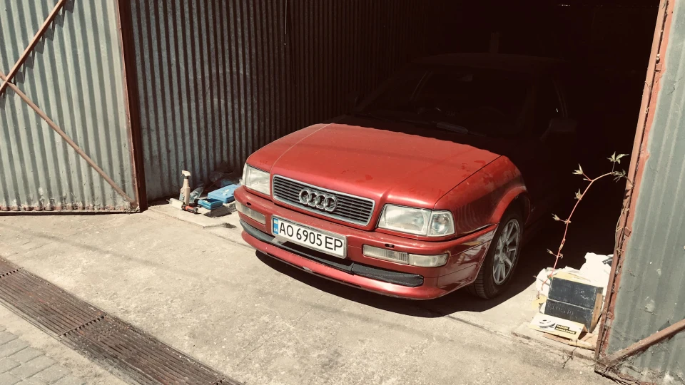 Audi 80 Червона блискавка😉😁 4