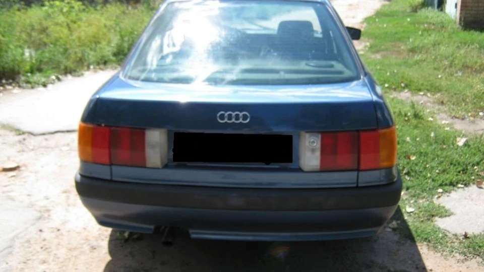 Audi 80 синій німець 5