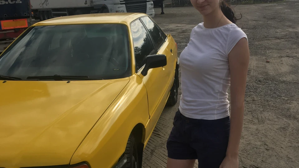 Audi 80 Жовта мамба 2