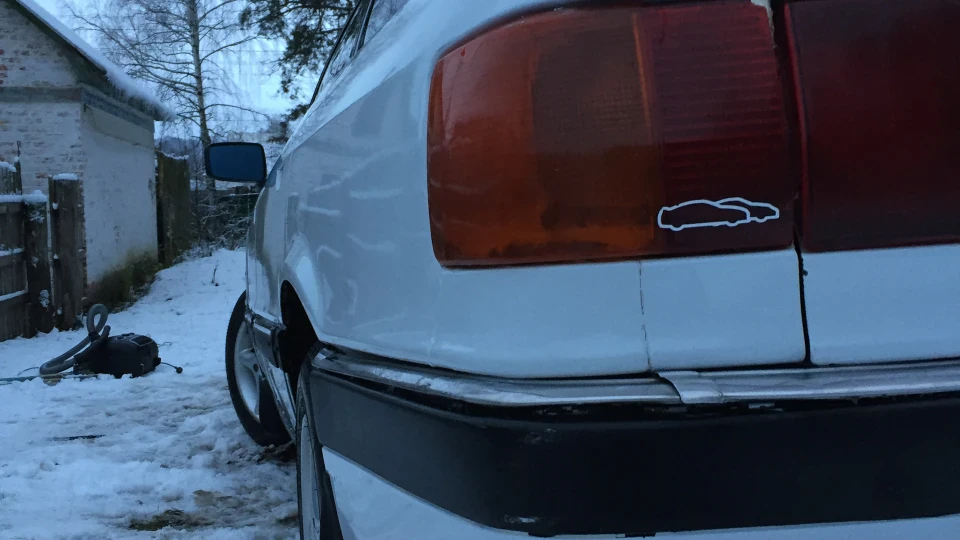 Audi 90 Біла ауді 90 2.3NR 2