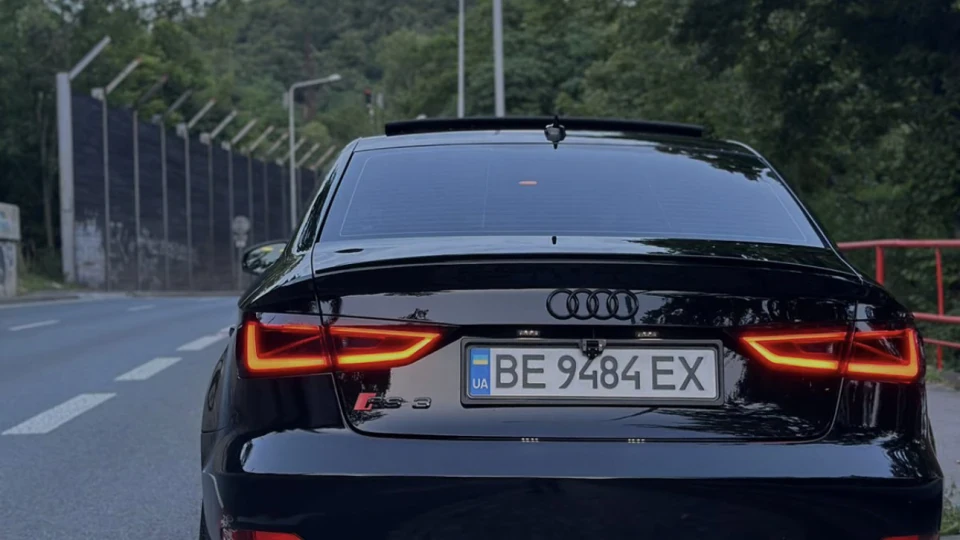 Audi A3 Sedan Black S 4