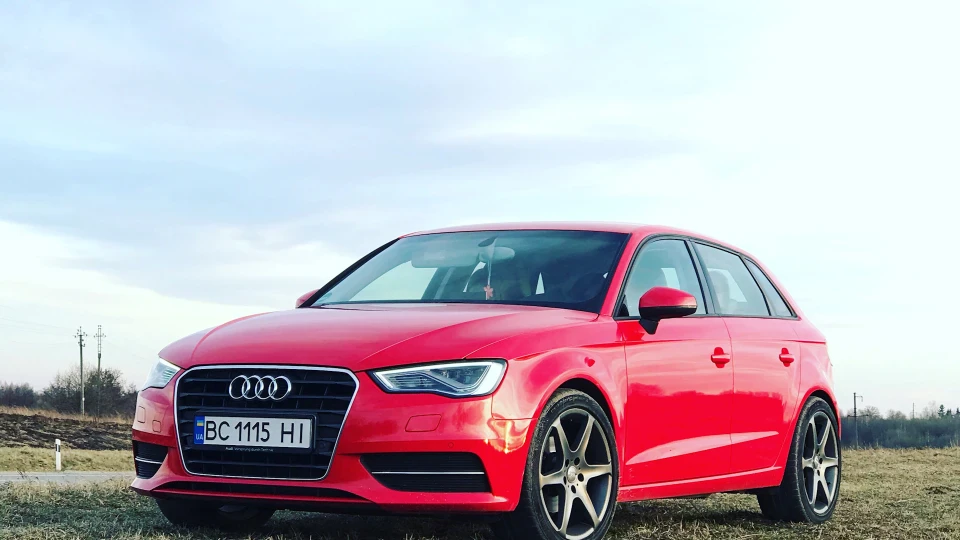 Audi A3 Sportback Matrix LED in red 2