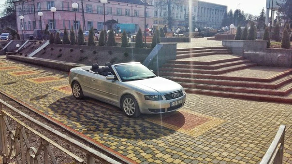 Audi A4 Cabriolet 2,4 Намет 2