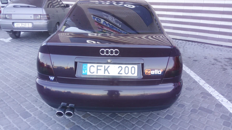 Audi A4 Бордовий овоч))) 3