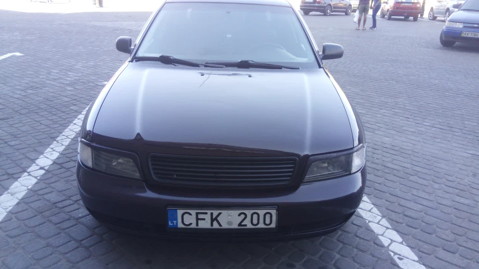 Audi A4 Бордовий овоч))) 4
