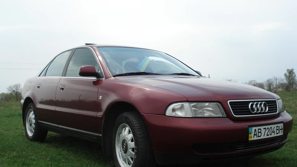 Audi A4 Hibiscusrot OEM+ 5