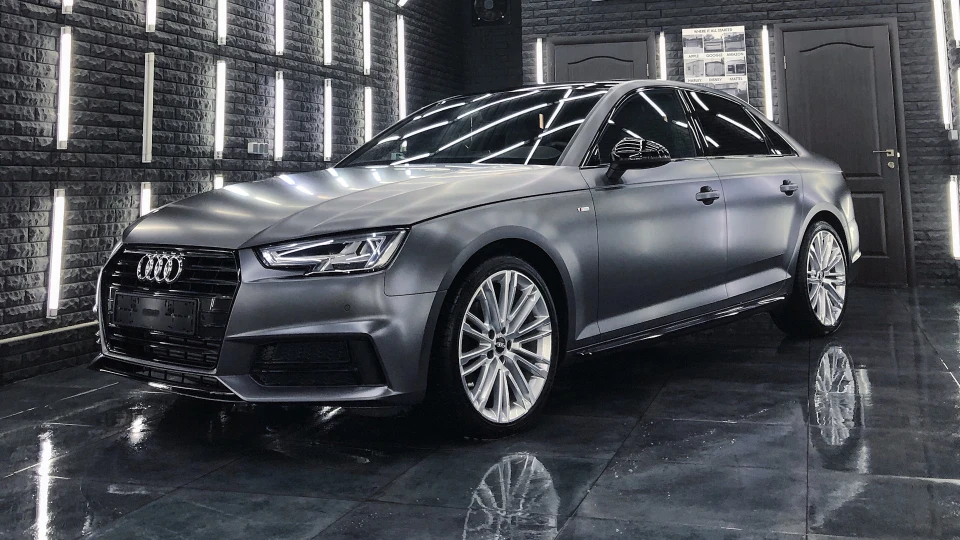 Audi A4 Satin Dark Grey 2
