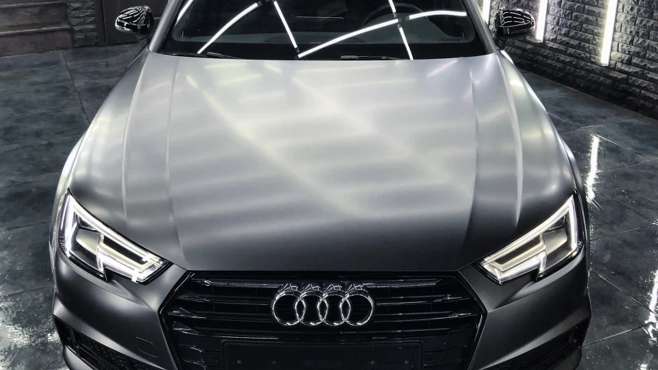 Audi A4 Satin Dark Grey 3