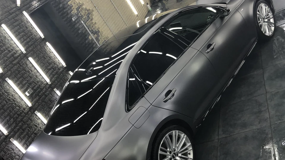 Audi A4 Satin Dark Grey 4