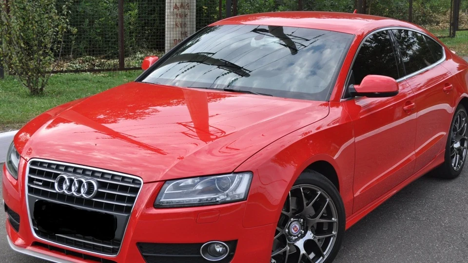 Audi A5 Sportback Червоний 2.0 турбо 4