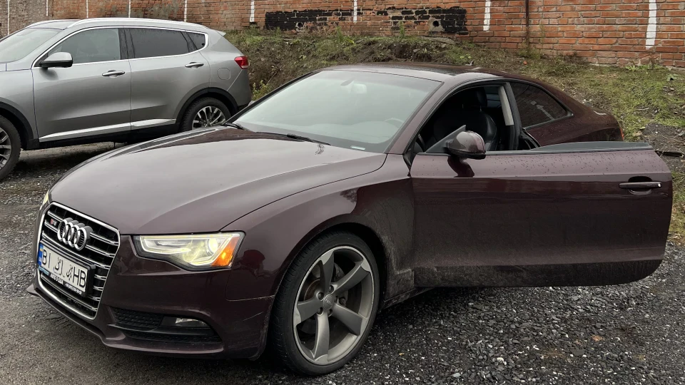 Audi A5 Shiraz Red Metallic