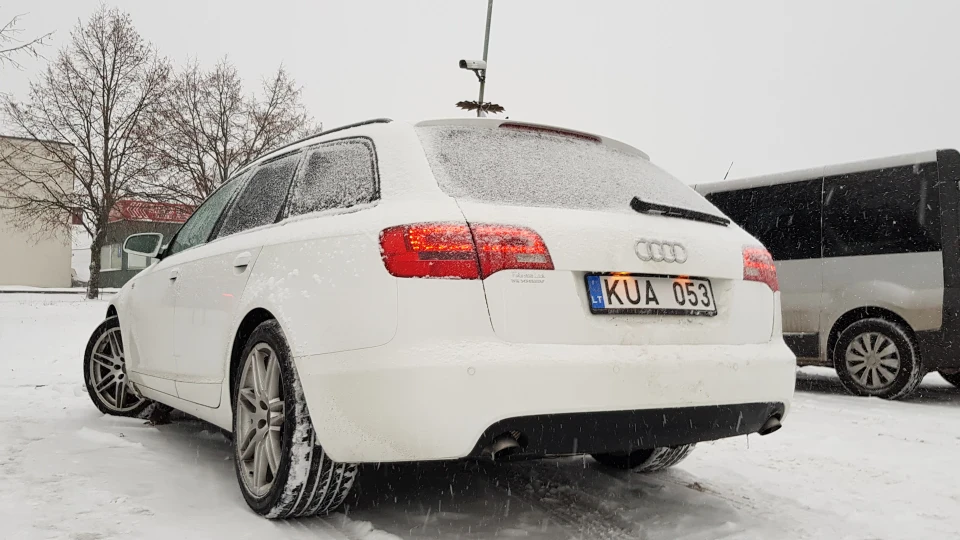 Audi A6 3.0 tdi quattro white 4