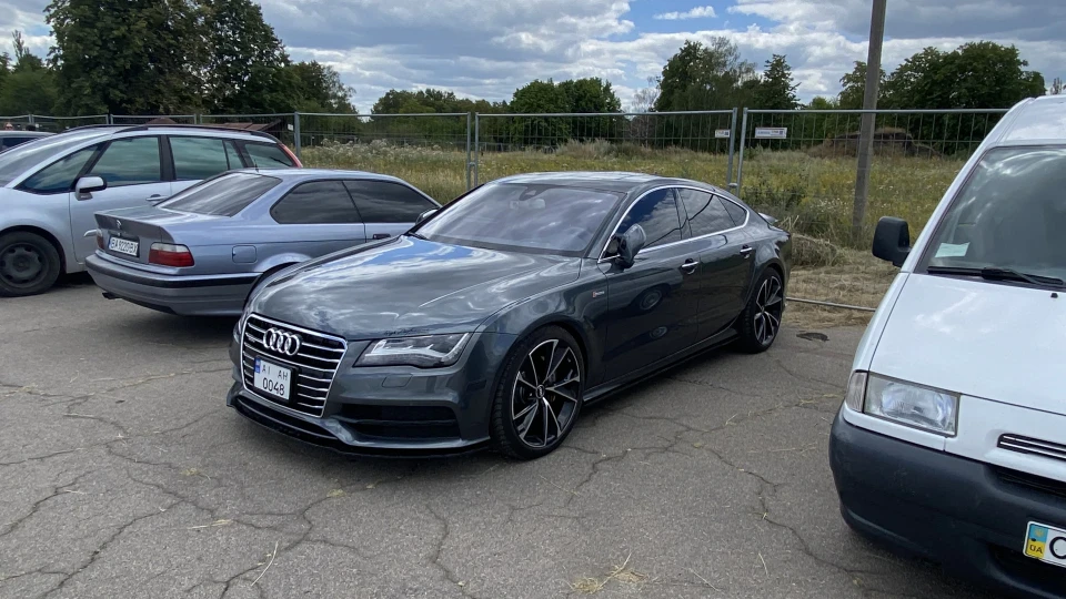 Audi A7 Sportback Авоська Daytona gray