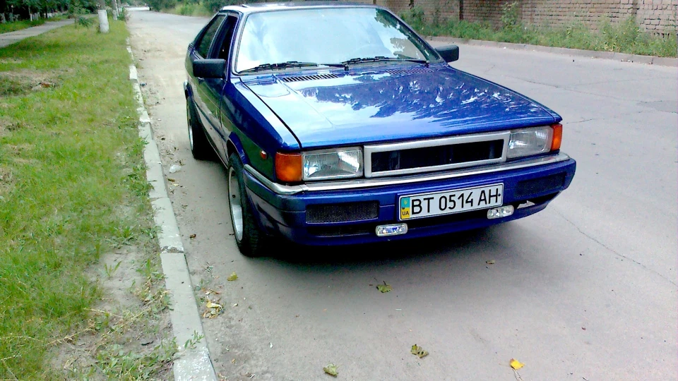Audi Coupe Blue Bird 2