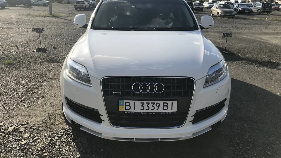 Audi Q7 4,2 + ГБО (білий звір) 3