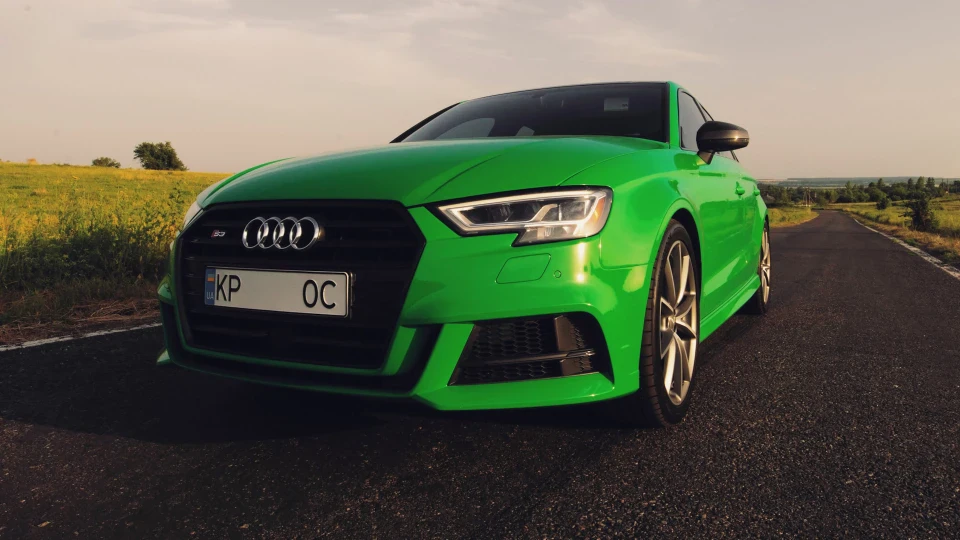 Audi S3 exclusive green