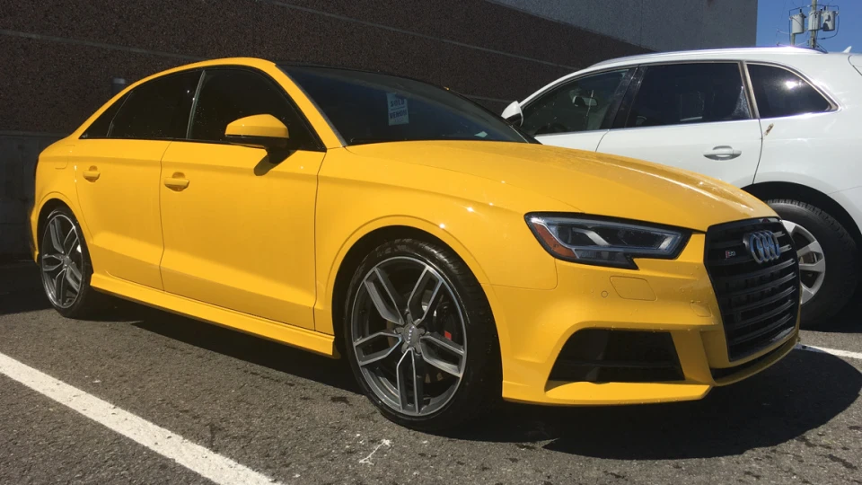 Audi S3 Жовтий металік