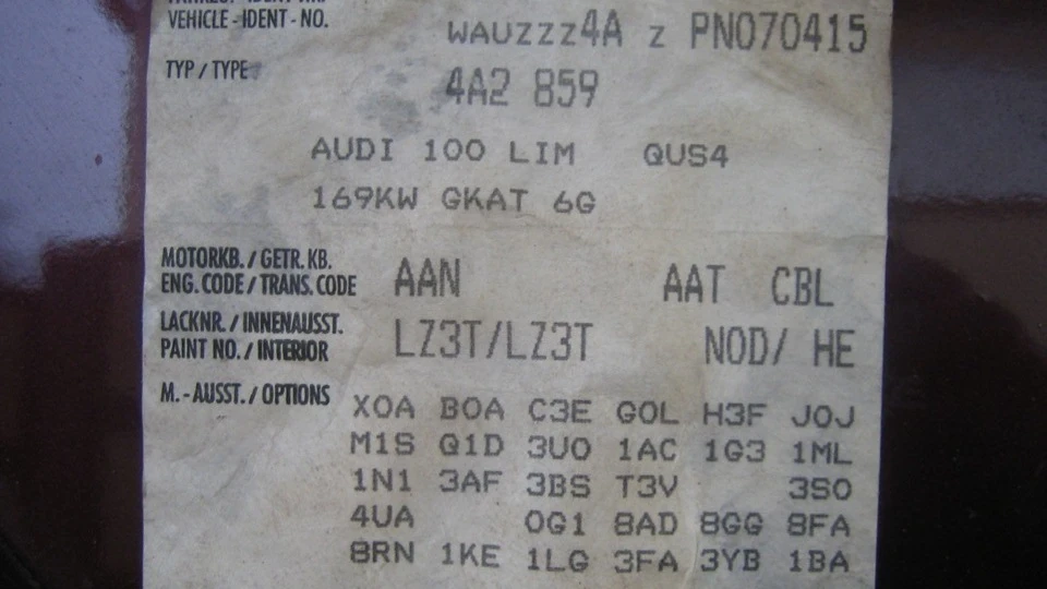 Audi S4 2.2 turbo 4