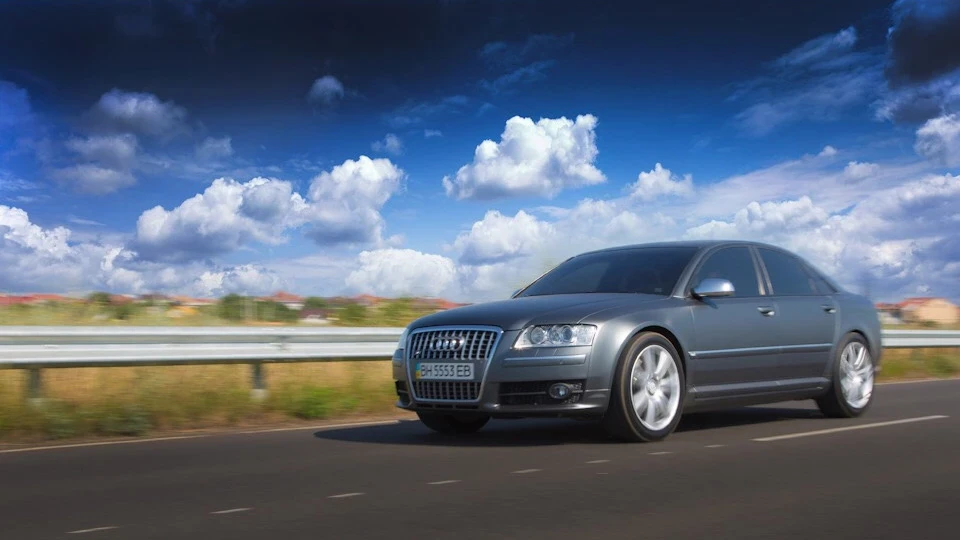 Audi S8 Сірий мат 5