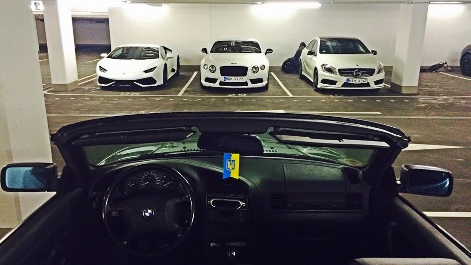 BMW 3 series Convertible Drophead Blue 5