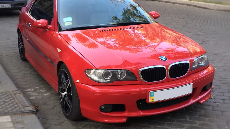 BMW 3 series Convertible Hell red 2