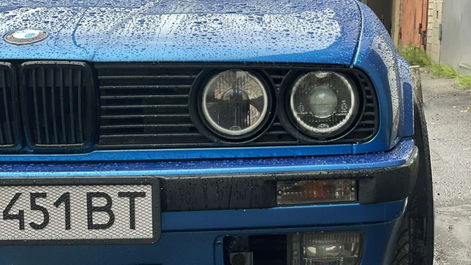BMW 3 series Convertible Синій кабер 2