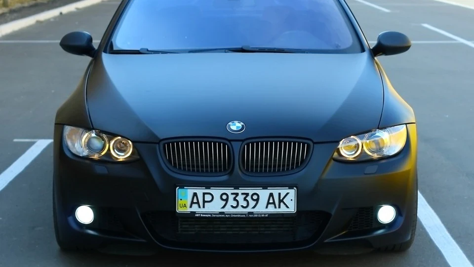 BMW 3 series Coupe 335i Black Matte