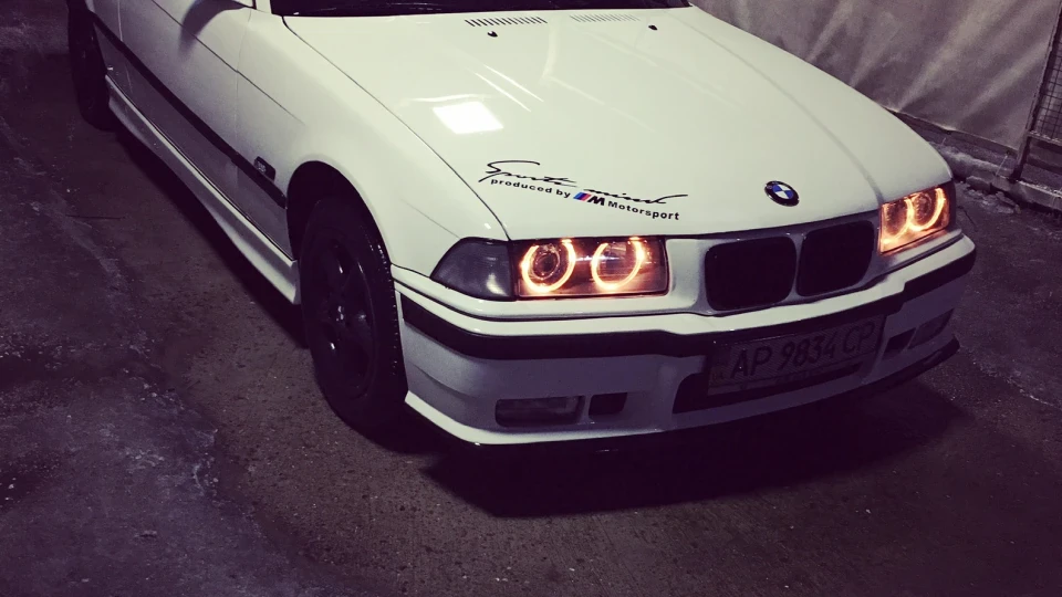 BMW 3 series Coupe Блондинка 2