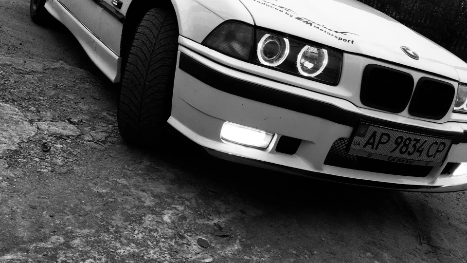 BMW 3 series Coupe Блондинка 3