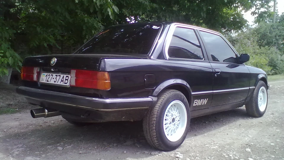 BMW 3 series Coupe Чорний бумер 3