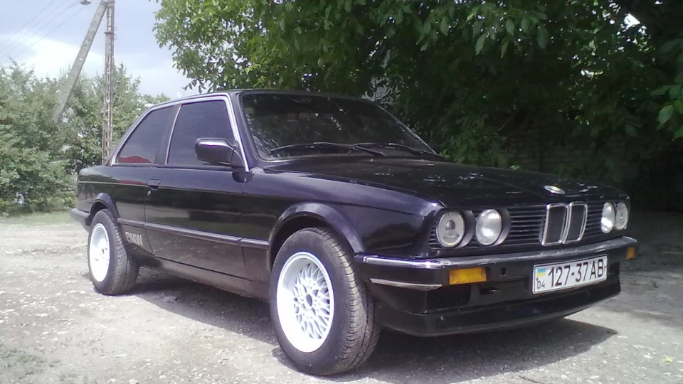 BMW 3 series Coupe Чорний бумер 4