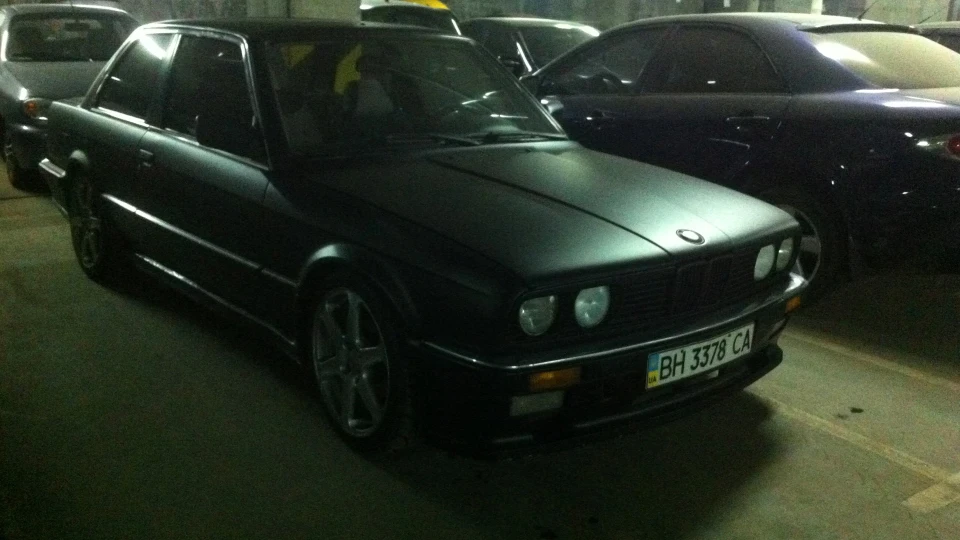 BMW 3 series Coupe Чорний мат 3