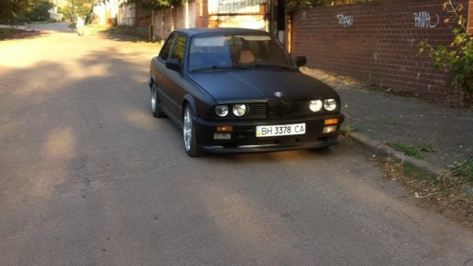 BMW 3 series Coupe Чорний мат 4