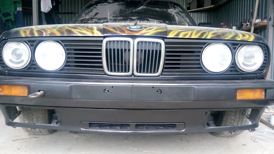BMW 3 series Coupe Чорний тигреня_) 5
