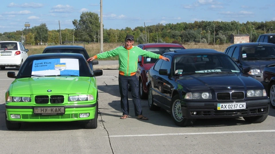 BMW 3 series Coupe Фіолетово-чорний 4