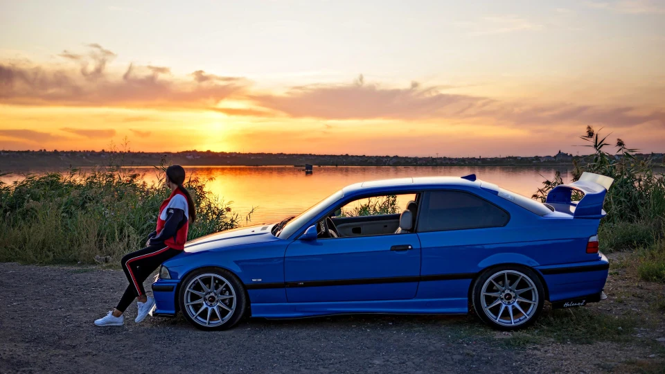 BMW 3 series Coupe Блакитна мрія