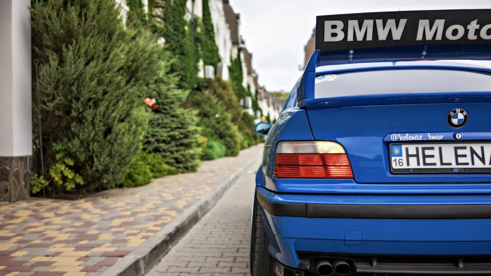 BMW 3 series Coupe Блакитна мрія 5