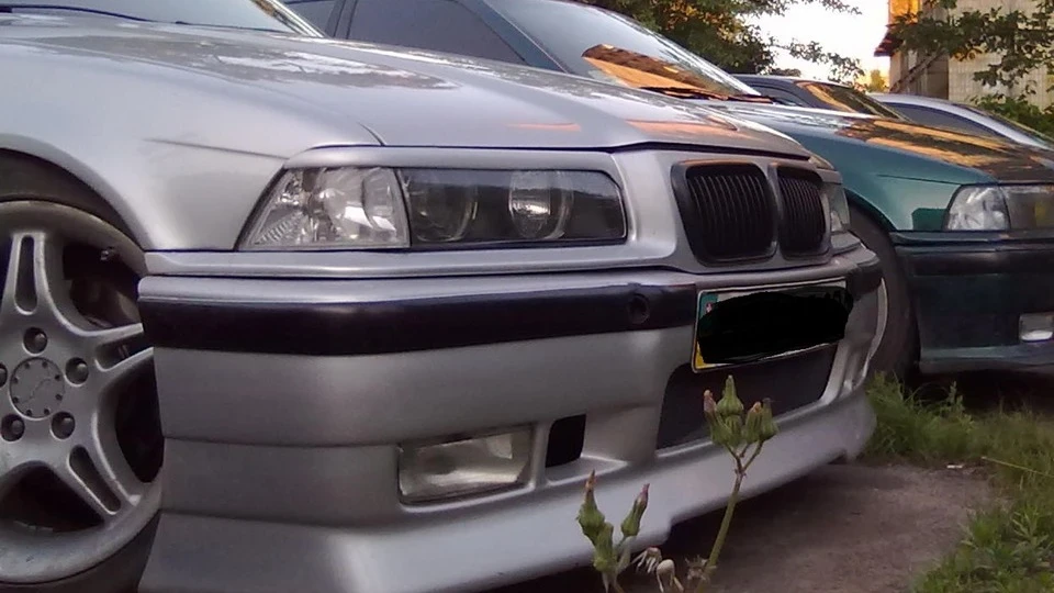 BMW 3 series Coupe $ilver look 4